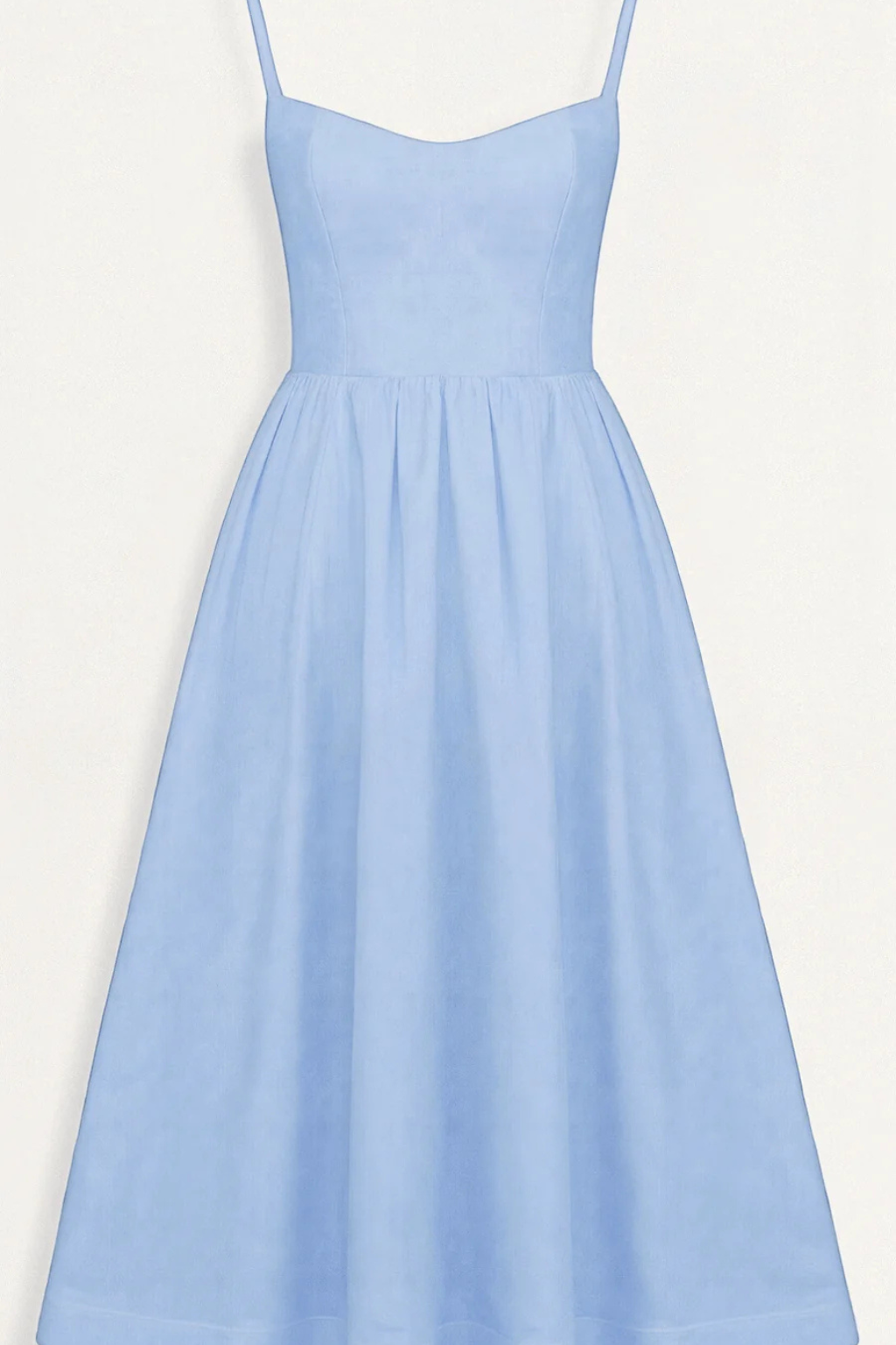 A-Line Midi Dress for Women | Ascot Style | Elegant Wedding Guest Attire | Lightweight Fabric