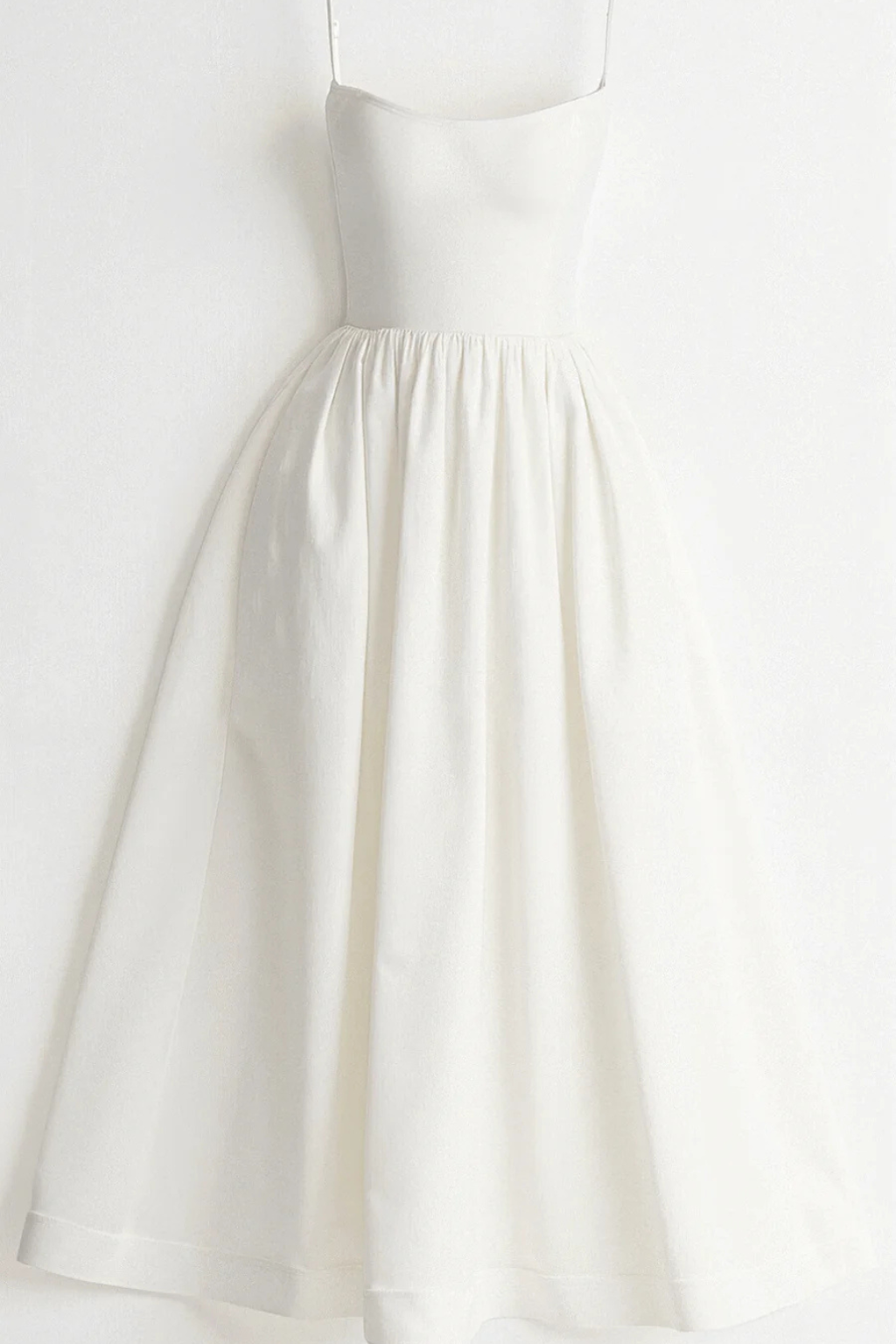 A-Line Midi Dress for Women | Ascot Style | Elegant Wedding Guest Attire | Lightweight Fabric