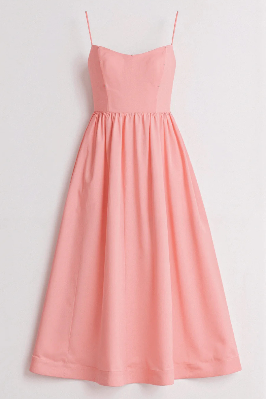 A-Line Midi Dress for Women | Ascot Style | Elegant Wedding Guest Attire | Lightweight Fabric