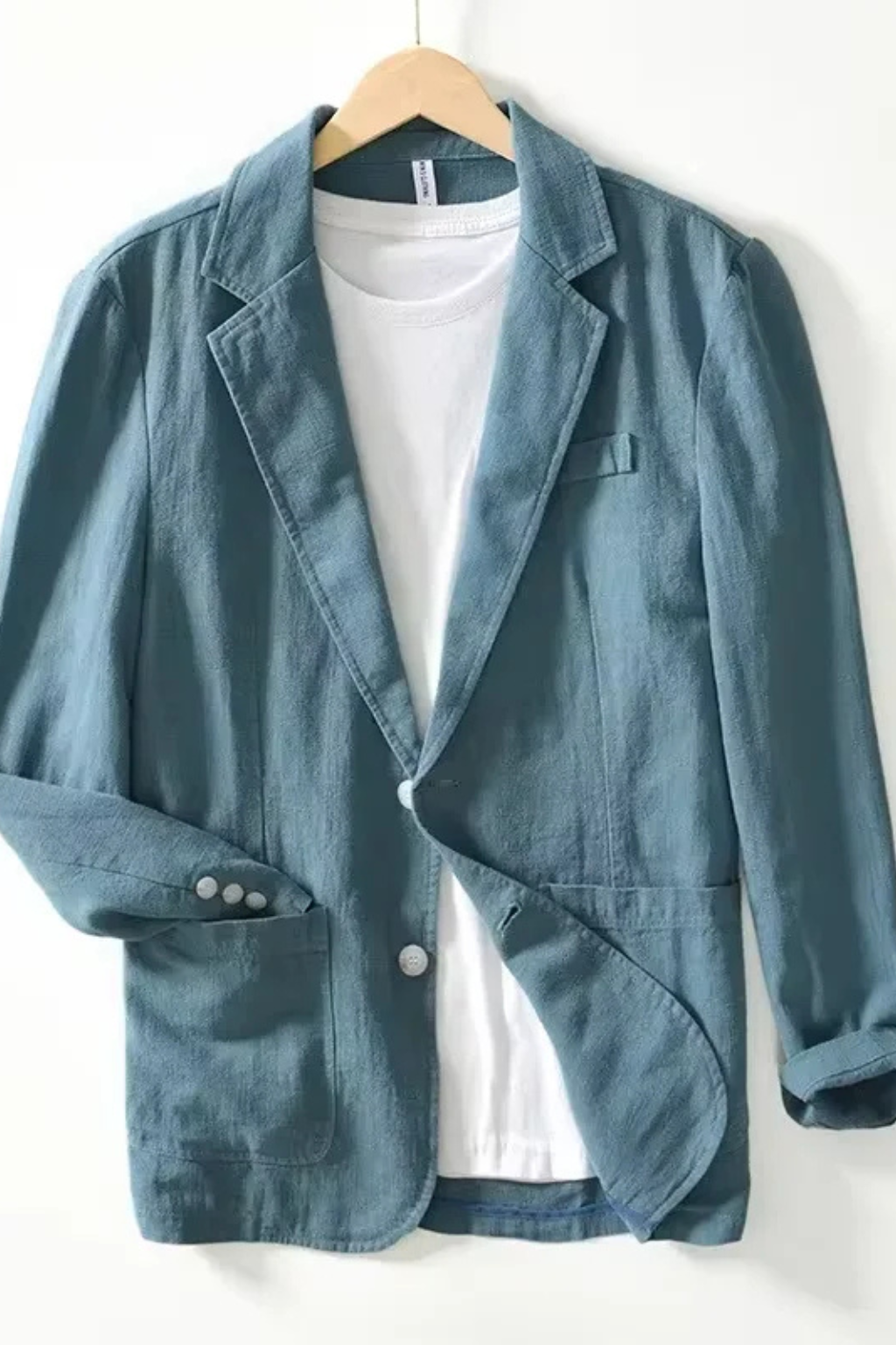 Men's Casual Linen Blazer | Lightweight Summer Jacket for Everyday Wear