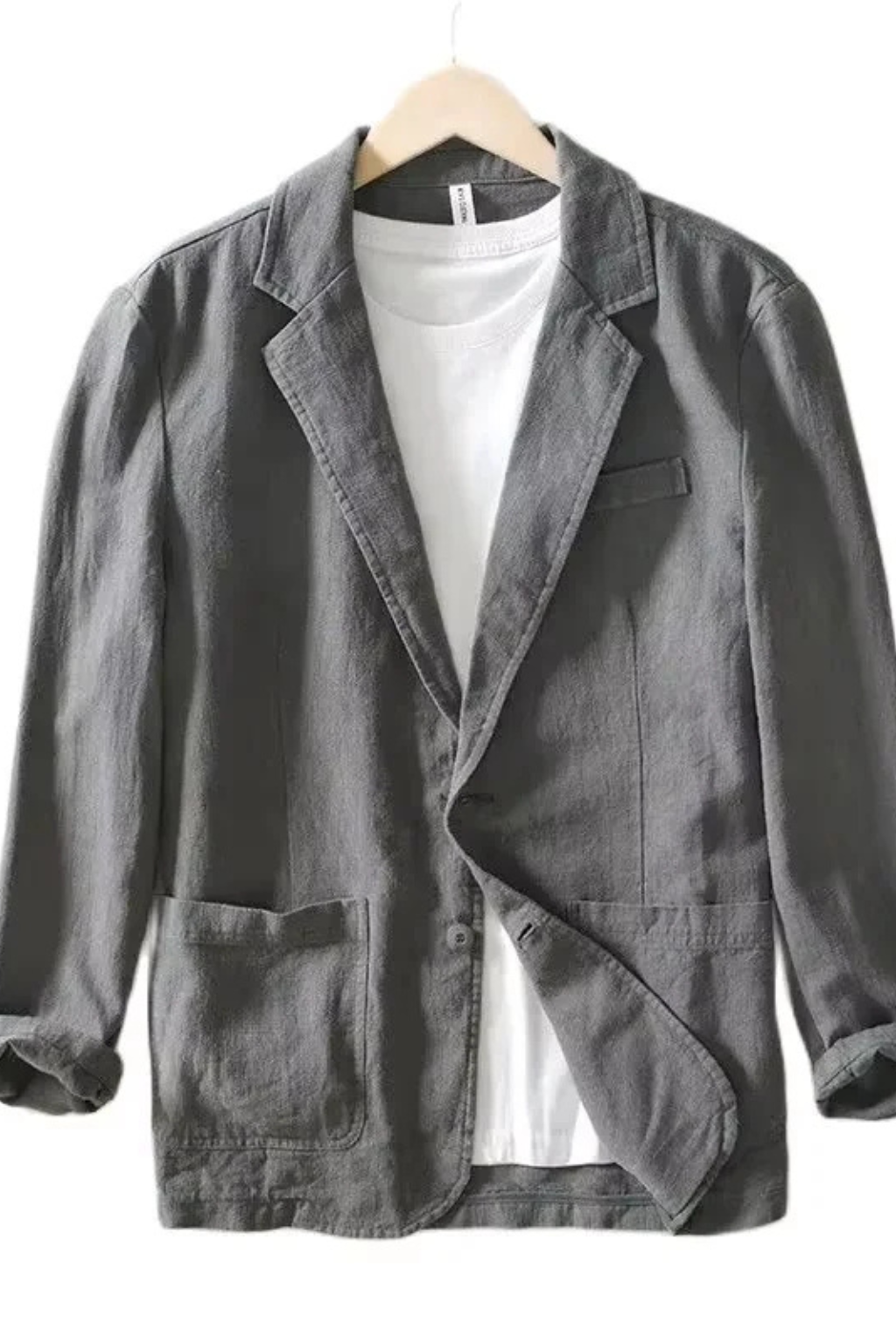 Men's Casual Linen Blazer | Lightweight Summer Jacket for Everyday Wear
